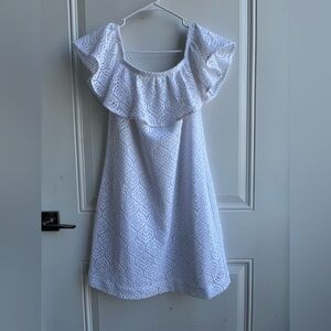 Lilly Pulitzer White Sleeveless Sundress

Size Small